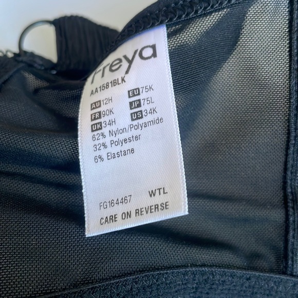 Freya Pure UW Moulded Nursing Bra 34K NWOT - Picture 4 of 7